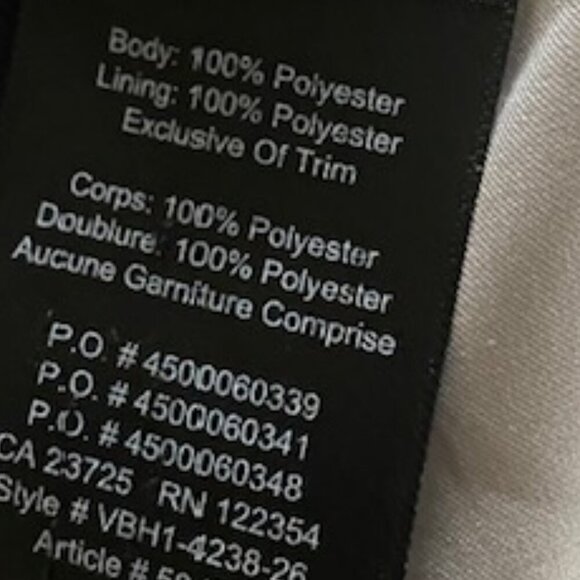 Babaton Black Softly Structured Open Front Blazer 0 - Picture 5 of 5